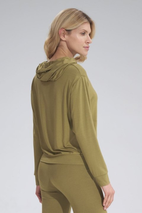 Bluza Damska Model M770 Light Oliwka - Figl - s Bluza Damska Model M770 Light Oliwka - Figl - s