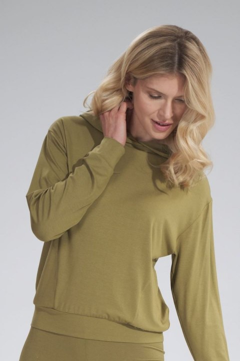 Bluza Damska Model M770 Light Oliwka - Figl - s Bluza Damska Model M770 Light Oliwka - Figl - s