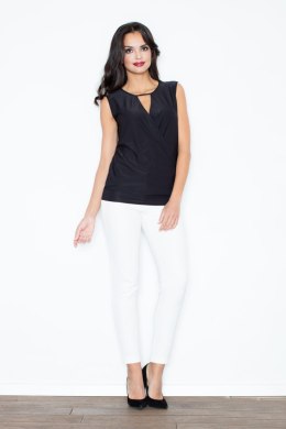 Bluzka Model 337 Black - Figl - L
