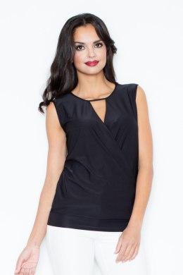 Bluzka Model 337 Black - Figl - S