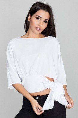 Bluzka Model M568 White - Figl - S