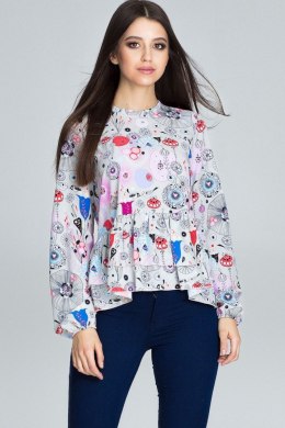 Bluzka Model M594 Wzór 73 - Figl - XL