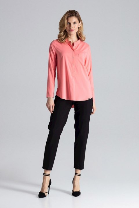 Bluzka Model M663 Koral - Figl - XL Bluzka Model M663 Koral - Figl - XL