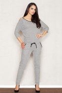 Kombinezon Damski Model 356 Dark Grey - Figl - XL