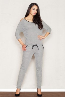 Kombinezon Damski Model 356 Dark Grey - Figl - XL