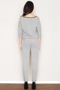 Kombinezon Damski Model 356 Dark Grey - Figl - XL