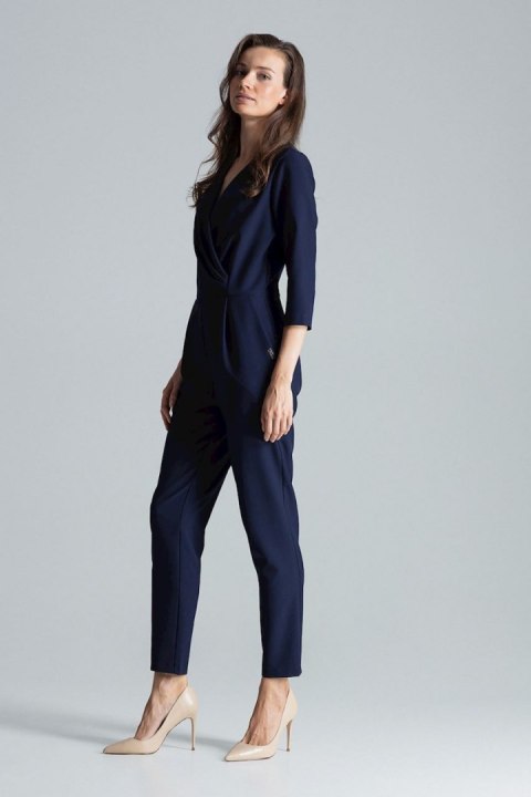 Kombinezon Damski Model M672 Navy - Figl - L Kombinezon Damski Model M672 Navy - Figl - L