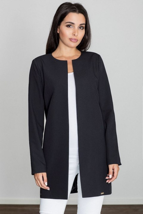Płaszcz Damski Model M551 Black - Figl - L Płaszcz Damski Model M551 Black - Figl - L