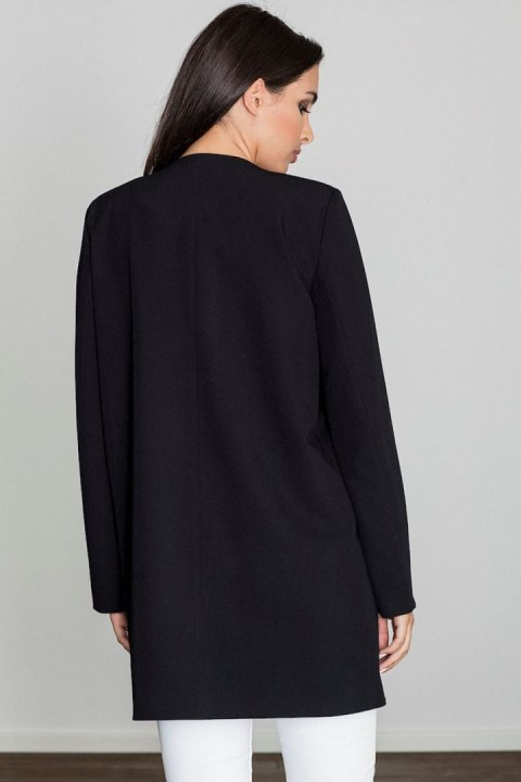 Płaszcz Damski Model M551 Black - Figl - L Płaszcz Damski Model M551 Black - Figl - L