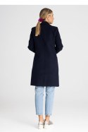 Płaszcz Damski Model M989 Navy - Figl - XS Płaszcz Damski Model M989 Navy - Figl - XS