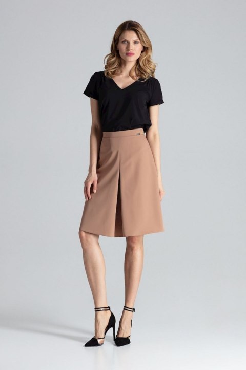 Spódnica Model M667 Brown - Figl - s Spódnica Model M667 Brown - Figl - s