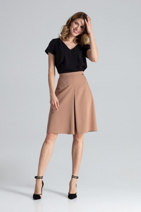 Spódnica Model M667 Brown - Figl - s Spódnica Model M667 Brown - Figl - s