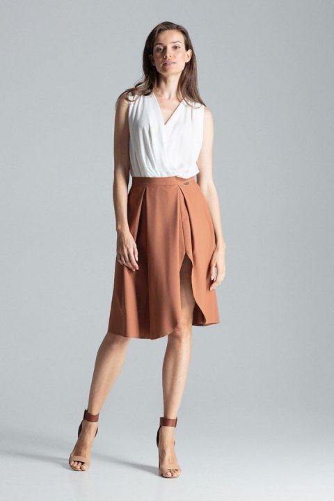 Spódnica Model M675 Brown - Figl - S Spódnica Model M675 Brown - Figl - S