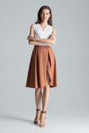 Spódnica Model M675 Brown - Figl - S Spódnica Model M675 Brown - Figl - S