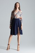 Spódnica Model M675 Navy - Figl - s Spódnica Model M675 Navy - Figl - s
