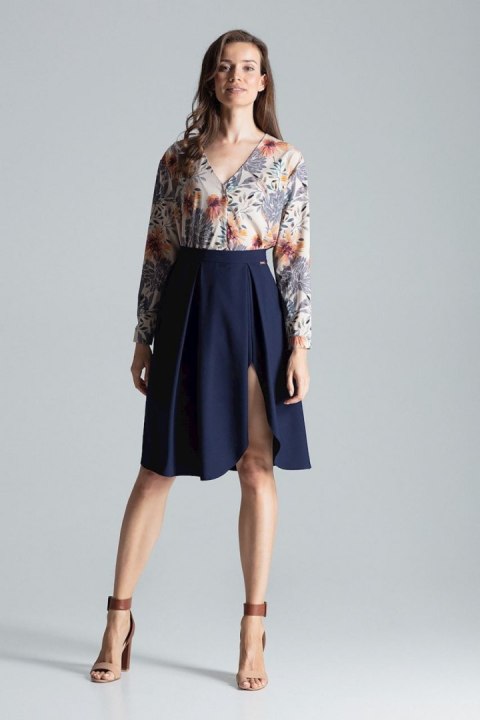Spódnica Model M675 Navy - Figl - s Spódnica Model M675 Navy - Figl - s
