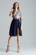 Spódnica Model M675 Navy - Figl - s Spódnica Model M675 Navy - Figl - s