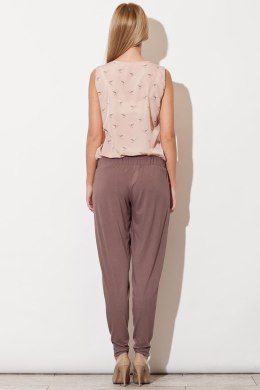 Spodnie Damskie Model 280 Brown - Figl - XL