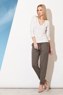 Spodnie Damskie Model 280 Olive - Figl - XL