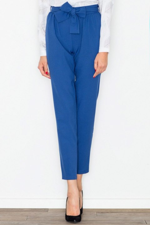 Spodnie Damskie Model M523 Navy - Figl - L Spodnie Damskie Model M523 Navy - Figl - L