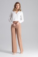 Spodnie Damskie Model M657 Brown - Figl - L Spodnie Damskie Model M657 Brown - Figl - L