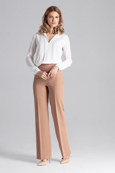 Spodnie Damskie Model M657 Brown - Figl - L Spodnie Damskie Model M657 Brown - Figl - L