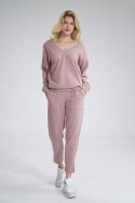 Spodnie Dresowe Model M778 Dark Pink - Figl - L Spodnie Dresowe Model M778 Dark Pink - Figl - L