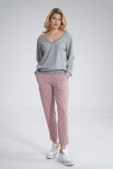 Spodnie Dresowe Model M778 Dark Pink - Figl - L Spodnie Dresowe Model M778 Dark Pink - Figl - L