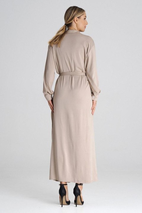 Sukienka Model M1000 Beige - Figl - L Sukienka Model M1000 Beige - Figl - L