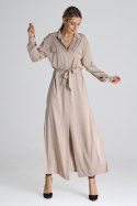 Sukienka Model M1000 Beige - Figl - L Sukienka Model M1000 Beige - Figl - L