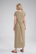 Sukienka Model M787 Beige - Figl - S Sukienka Model M787 Beige - Figl - S
