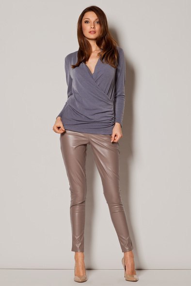 Sweter Damski Model 247 Grey - Figl - S Sweter Damski Model 247 Grey - Figl - S