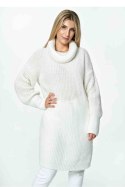 Sweter Damski Model M890 Ecru - Figl - uniwersalny Sweter Damski Model M890 Ecru - Figl - uniwersalny
