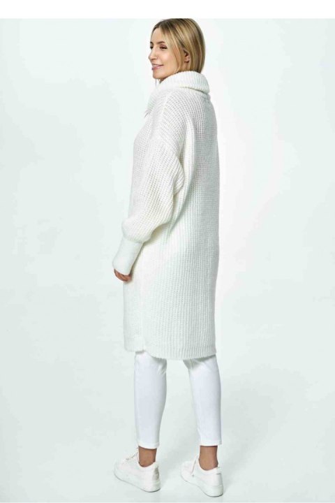 Sweter Damski Model M890 Ecru - Figl - uniwersalny Sweter Damski Model M890 Ecru - Figl - uniwersalny