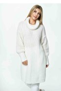 Sweter Damski Model M890 Ecru - Figl - uniwersalny Sweter Damski Model M890 Ecru - Figl - uniwersalny