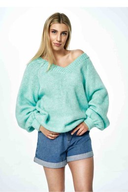 Sweter Damski Model M898 Mint - Figl - uniwersalny