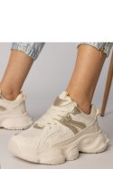 Buty Sportowe Model Sandra 88218 Beige/Gold - PRIMO - 40 Buty Sportowe Model Sandra 88218 Beige/Gold - PRIMO - 40