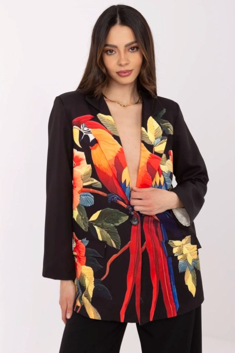 Marynarka Model DHJ-MA-18525-34.08 Black - Italy Moda - uniwersalny