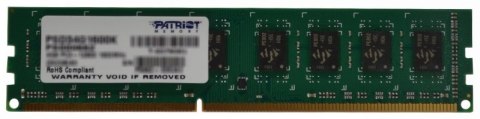 Pamięć PATRIOT (DIMM/DDR3/4 GB/1600MHz/1.5V/11CL/SINGLE) Pamięć PATRIOT (DIMM/DDR3/4 GB/1600MHz/1.5V/11CL/SINGLE)