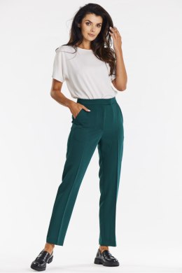 Spodnie Damskie Model A675 Bottle Green - awama - XL