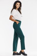 Spodnie Damskie Model A675 Bottle Green - awama - M Spodnie Damskie Model A675 Bottle Green - awama - M