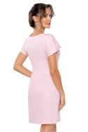 Koszulka nocna Koszula Nocna Model Luiza Powder Pink - Donna - M Koszulka nocna Koszula Nocna Model Luiza Powder Pink - Donna - M