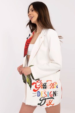 Marynarka Model DHJ-MA-18525-33.18 Ecru - Italy Moda - uniwersalny