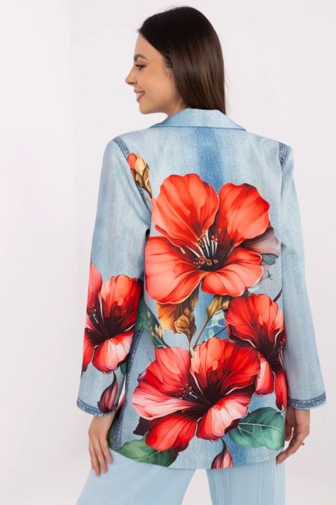 Marynarka Model DHJ-MA-18525-35.91 Blue - Italy Moda - uniwersalny Marynarka Model DHJ-MA-18525-35.91 Blue - Italy Moda - uniwersalny