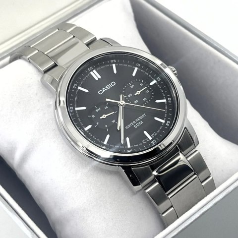 ZEGAREK MĘSKI CASIO MTP-E335D-1E (zd274a) + BOX ZEGAREK MĘSKI CASIO MTP-E335D-1E (zd274a) + BOX