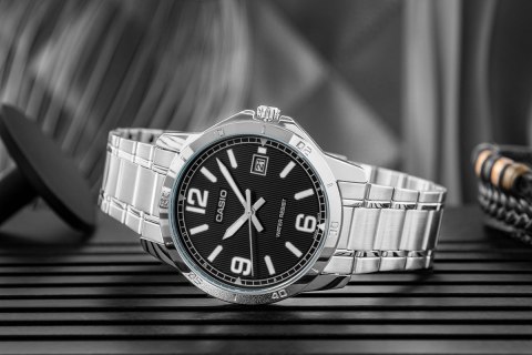 Zegarek Męski CASIO MTP-V004D-1B2UDF + BOX Zegarek Męski CASIO MTP-V004D-1B2UDF + BOX