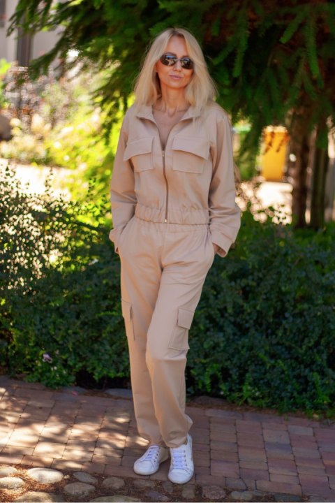 Spodnie Dres Model Mili Beige - Mirale - s Spodnie Dres Model Mili Beige - Mirale - s