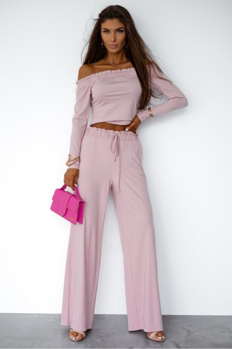Spodnie Komplet Model Avila 295621452 Pink - LaBalancia - s Spodnie Komplet Model Avila 295621452 Pink - LaBalancia - s