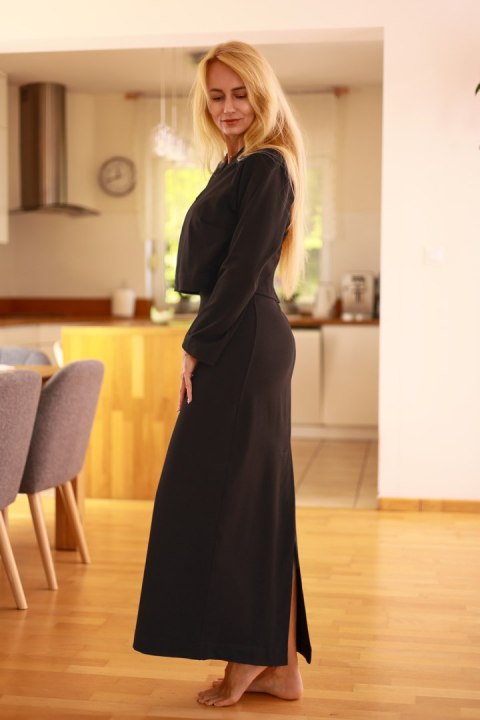 Sukienka Komplet Model Irving Black - Mirale - XL Sukienka Komplet Model Irving Black - Mirale - XL