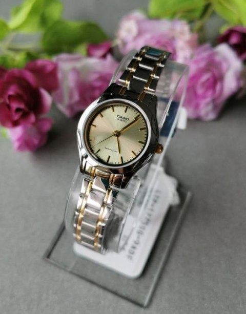 ZEGAREK DAMSKI CASIO LTP-1275SG-9A (zd580b) + BOX ZEGAREK DAMSKI CASIO LTP-1275SG-9A (zd580b) + BOX